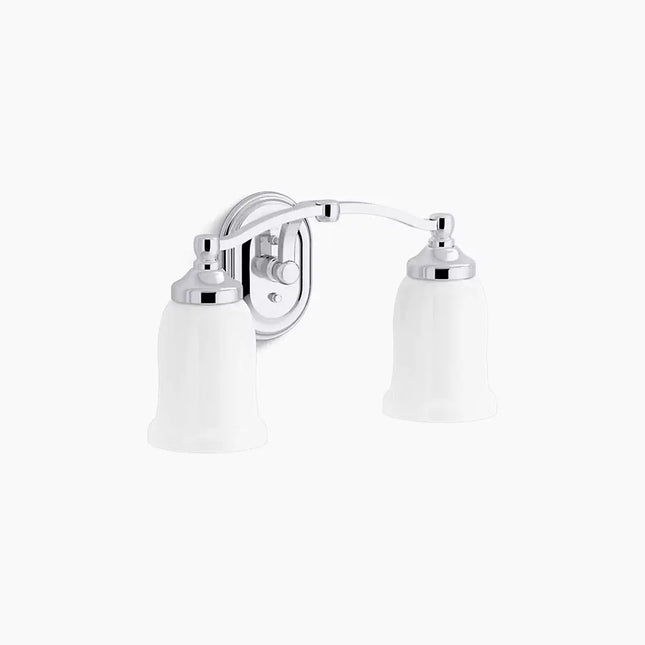 Kohler Bancroft Double Sconce 11422-CPL - Plumbing Market