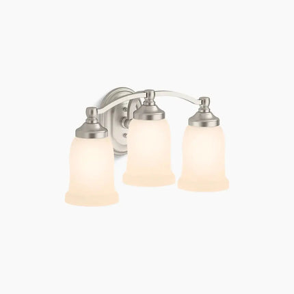 Kohler Bancroft Triple Sconce 11423-BNL - Plumbing Market