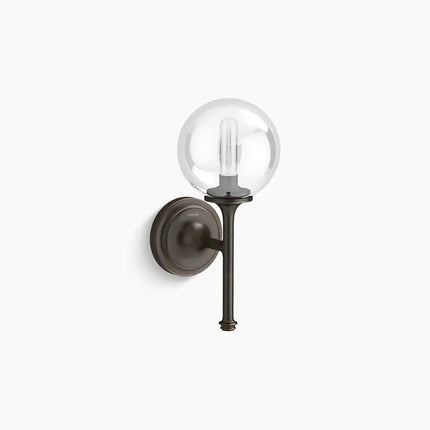 Kohler Bellera 1 Light Sconce 31761-SC01-BZL - Plumbing Market