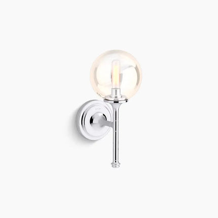 Kohler Bellera 1 Light Sconce 31761-SC01-CPL - Plumbing Market