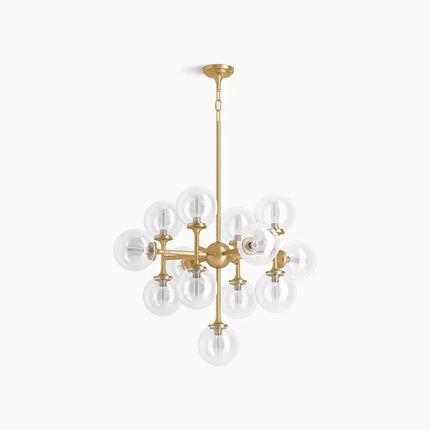 Kohler Bellera 13 Light Chandelier 31767-CH13-2GL - Plumbing Market