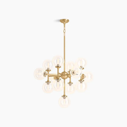 Kohler Bellera 13 Light Chandelier 31767-CH13-2GL - Plumbing Market