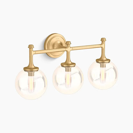 Kohler Bellera 3 Light Sconce 31763-SC03-2GL - Plumbing Market