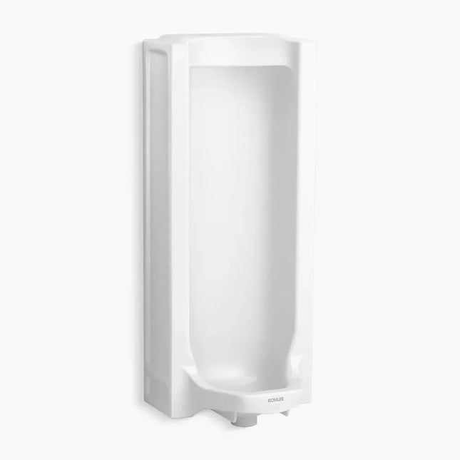 Kohler Branham Rear Spud Full Stall Washout Urinal in White - Plumbing Market