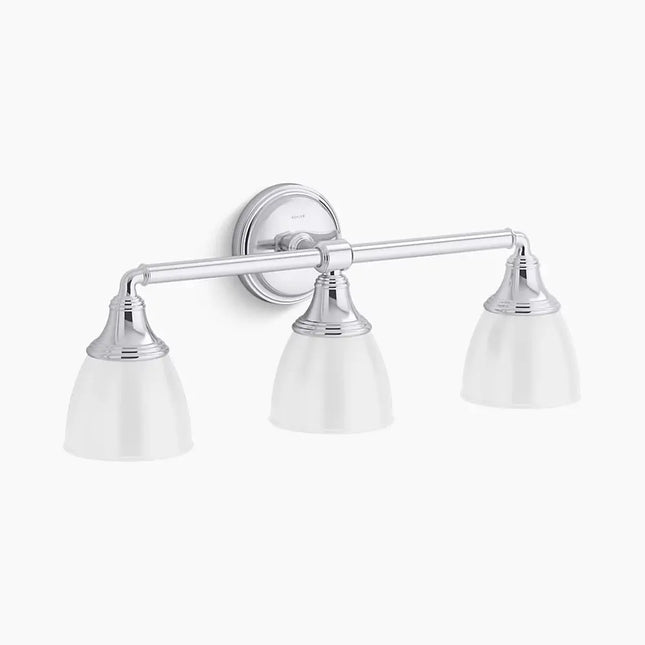 Kohler Devonshire Triple Sconce 10572-CPL - Plumbing Market