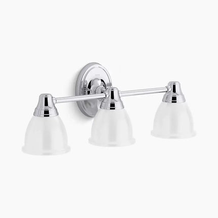 Kohler Forté Triple Sconce 11367-CPL - Plumbing Market