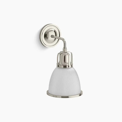 Kohler Hauksbee 1 Light Bell Sconce 32281-SC01-SNL - Plumbing Market