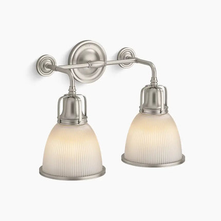 Kohler Hauksbee 2 Light Bell Sconce 32282-SC02-BNL - Plumbing Market