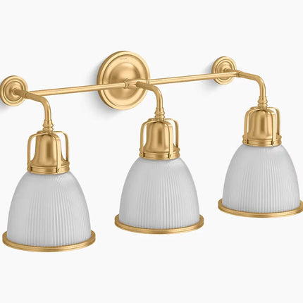 Kohler Hauksbee 3 Light Bell Sconce 32283-SC03-2GL - Plumbing Market