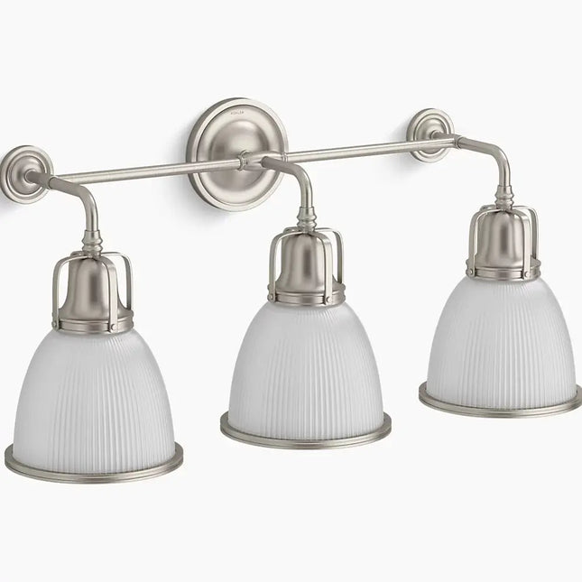 Kohler Hauksbee 3 Light Bell Sconce 32283-SC03-BNL - Plumbing Market