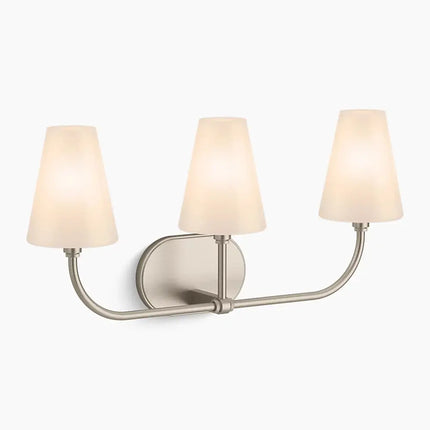 Kohler Kernen 3-Light Sconce 32257-SC03-BNL - Plumbing Market