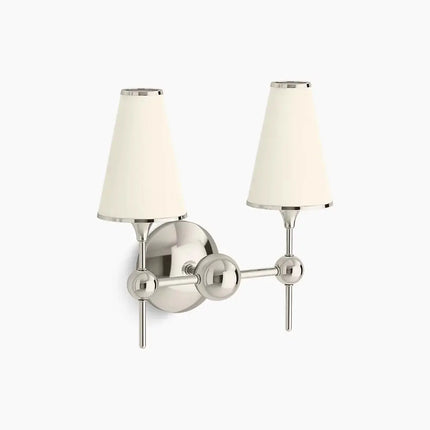 Kohler Parohn 2 Light Sconce 27860-SC02-SNL - Plumbing Market