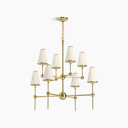 Kohler Parohn 8-Light Chandelier 27863-CH08-2PL - Plumbing Market