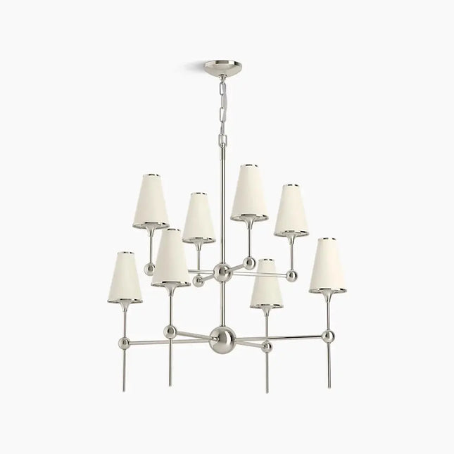 Kohler Parohn 8-Light Chandelier 27863-CH08-SNL - Plumbing Market