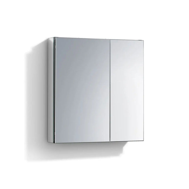 Kube Bath 25 Inch Wide Mirrored Bathroom Medicine Cabinet - Plumbing Market