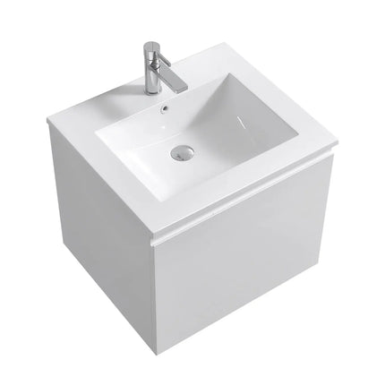 Kube Bath Balli 24 Inch Modern Bathroom Vanity Wall Mount - Plumbing Market