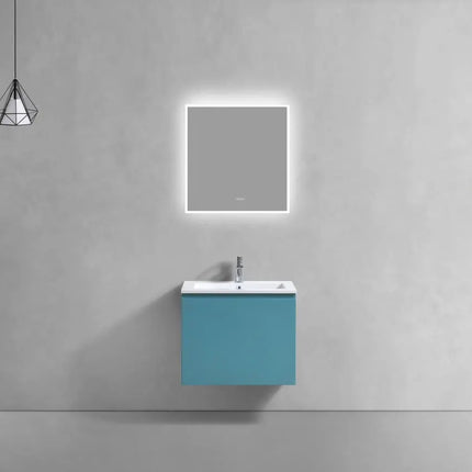 Kube Bath Balli 24 Inch Modern Bathroom Vanity Wall Mount - Plumbing Market