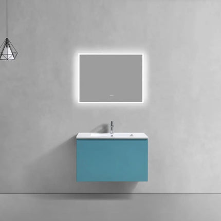 Kube Bath Balli 32 Inch Modern Bathroom Vanity Wall Mount - Plumbing Market