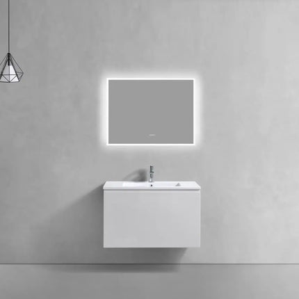 Kube Bath Balli 32 Inch Modern Bathroom Vanity Wall Mount - Plumbing Market