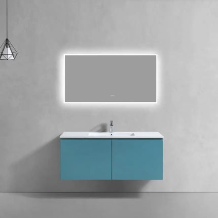 Kube Bath Balli 48 Inch Single Sink Bathroom Vanity Wall Hung - Plumbing Market