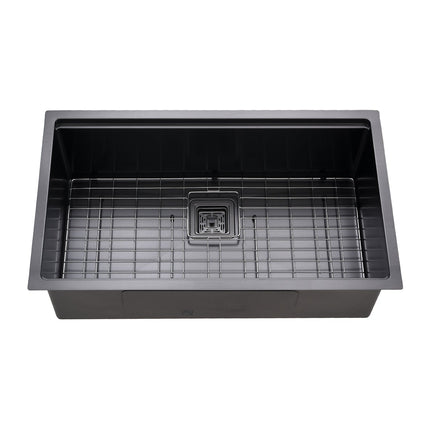 Kodaen 32" Workstation Under Mount Single Bowl Kitchen Sink 16G Kodaen