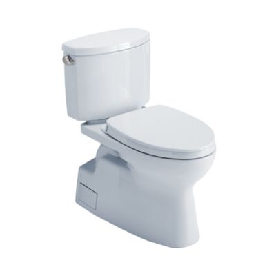 Toto Vespin II Two Piece Elongated 1.28 Gpf Toilet Washlet Connection - Plumbing Market