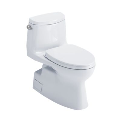 Toto Carlyle II 1.28GPF Elongated ADA Skirted Toilet With Seat - Plumbing Market