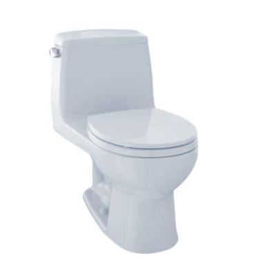 Toto Eco Ultramax One Piece Round Front 1.28Gpf Toilet With Seat - Plumbing Market