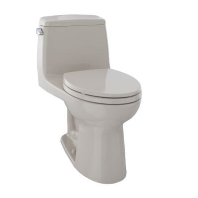 Toto Eco Ultramax One Piece Elongated 1.28 GPF Toilet Bone - Plumbing Market