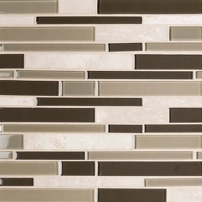 MSI Surfaces Backsplash Kings Gate Interlocking Pattern Tile - Plumbing Market