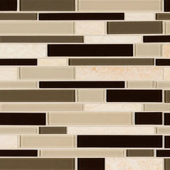 MSI Surfaces Backsplash Sonoma Valley Interlocking Glass Tile - Plumbing Market