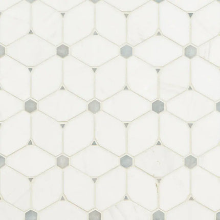 MSI Surfaces Cecily Grigio Polished Marble Tile SMOT-CECGRI-POL10MM - Plumbing Market