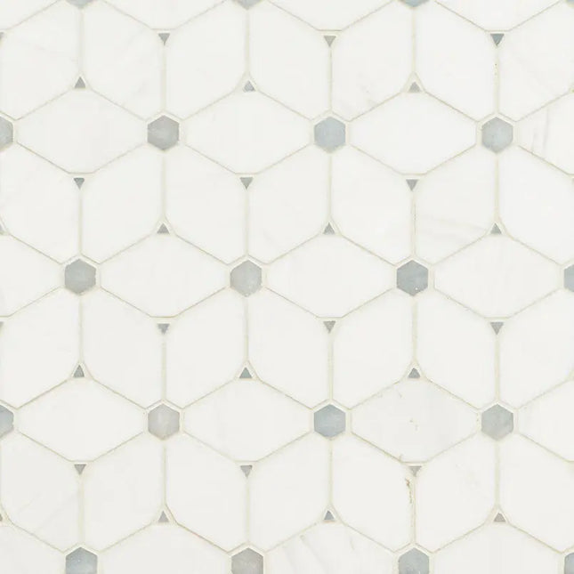 MSI Surfaces Cecily Grigio Polished Marble Tile SMOT-CECGRI-POL10MM - Plumbing Market