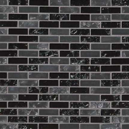 MSI Surfaces Glissen Pattern Glass Tile SMOT-GLSB-CR-GLI6MM - Plumbing Market