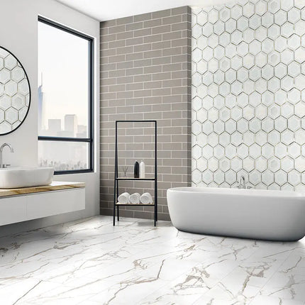 MSI Surfaces Savoy Crema 2X2 Mosaic Matte NSAVCRE2X2 - Plumbing Market