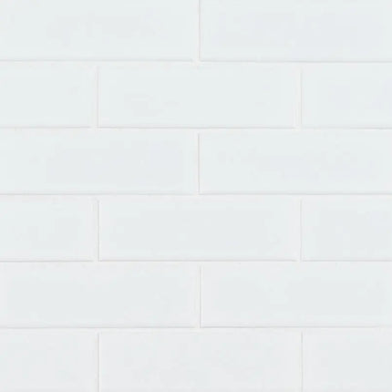 MSI Surfaces White Matte Brick 6Mm SMOT-PT-RETBIA-2X6 - Plumbing Market