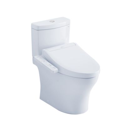 Toto Aquia IV Washlet+ C2 Two Piece Dual Flush Elongated Toilet - Plumbing Market