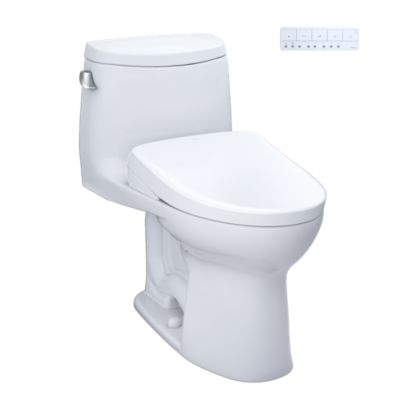 Toto Ultramax II With S7A Washlet One Piece Elongated 1.28 GPF Toilet - Plumbing Market