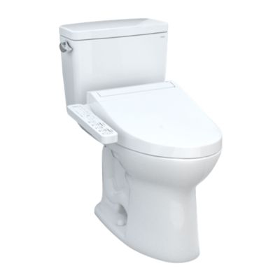 Toto Drake With C2 Washlet Two Piece Elongated 1.28 Gpf Toilet - Plumbing Market