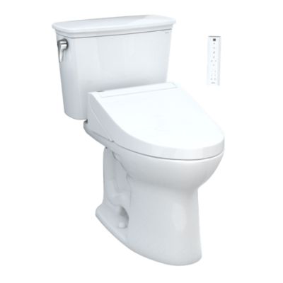 Toto Drake Transitional Two Piece Toilet With C5 Washlet 1.28 Gpf - Plumbing Market