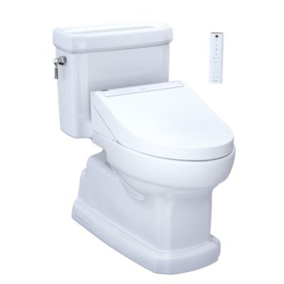 Toto Guinevere With C5 Washlet One Piece Elongated 1.28 Gpf Toilet - Plumbing Market