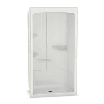 Maax Allia SHR-4834 Acrylic Alcove Center Drain One-Piece Shower - Plumbing Market