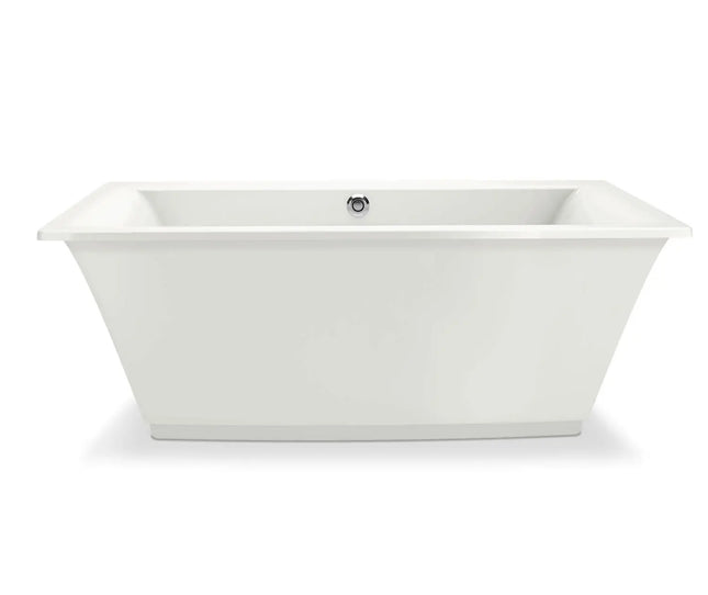 Maax Optik 6636 F Acrylic Skirted Freestanding Center Drain Bathtub - Plumbing Market