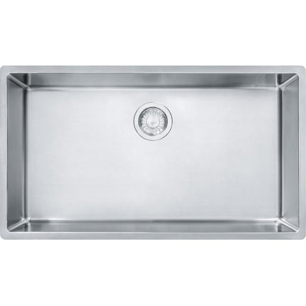 Franke Cube 31.49" x 17.75" Undermount 18g Single Stainless Steel Sink Franke