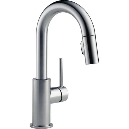 Delta Trinsic Pull-Down Bar/Prep Faucet 9959-AR-DST - Plumbing Market