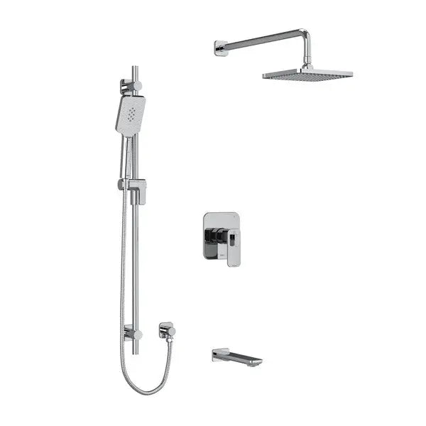 Riobel Equinox 1345 Shower Faucet With Hand Shower and Tub Filler - Plumbing Market