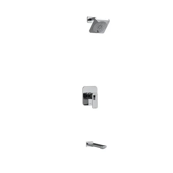 Riobel Equinox Thermostatic 2-Way Shower Kit With Tub Spout - Plumbing Market