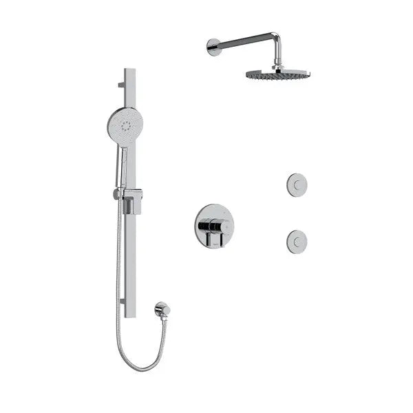 Riobel Paradox 3-Way Shower Faucet System With Body Jets - Plumbing Market