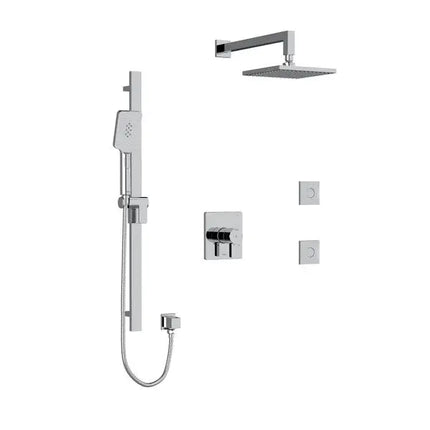 Riobel Paradox 3-Way Shower Faucet System With Body Jets - Plumbing Market