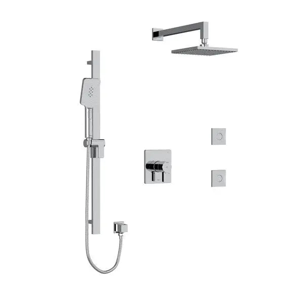 Riobel Paradox 3-Way Shower Faucet System With Body Jets - Plumbing Market